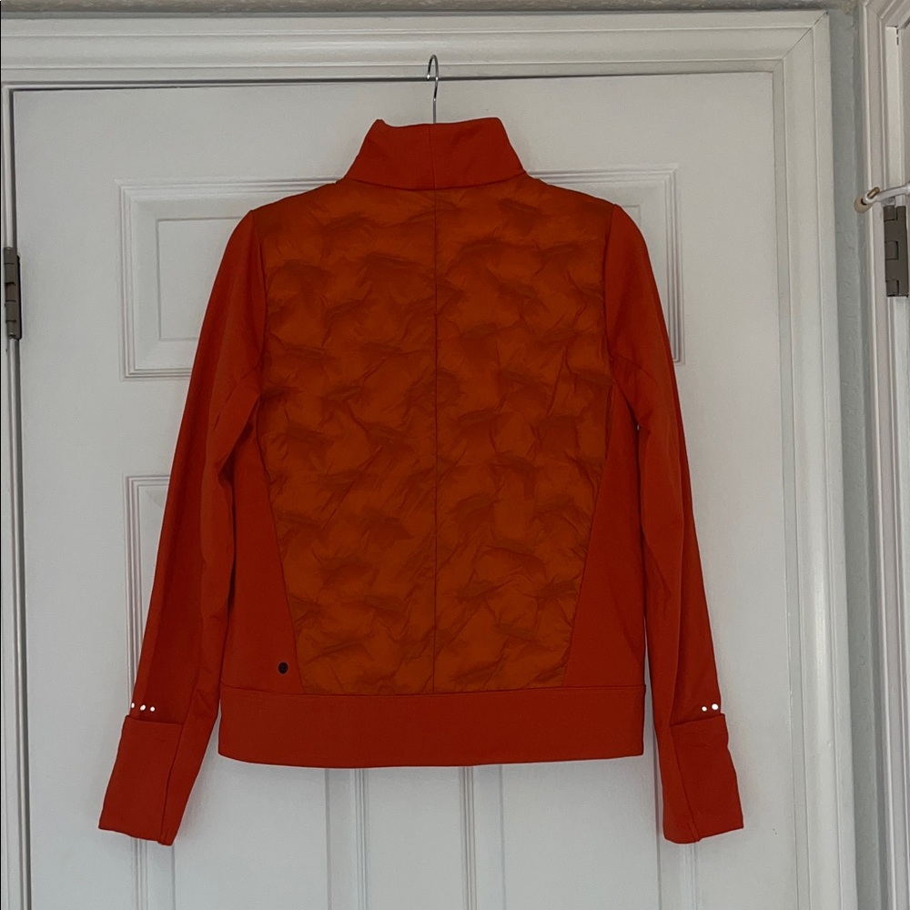 Women's Vibrant Orange Ski Jacket - Picture 9 of 9